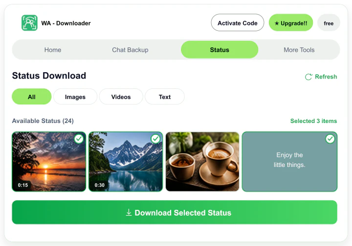 WhatsApp Status Download